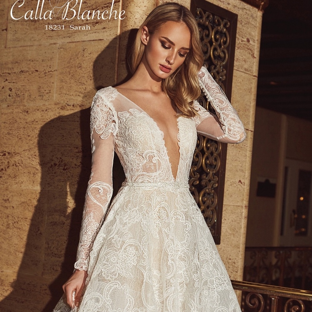 Calla Blanche Sarah NWT Wedding Dress Never Worn!